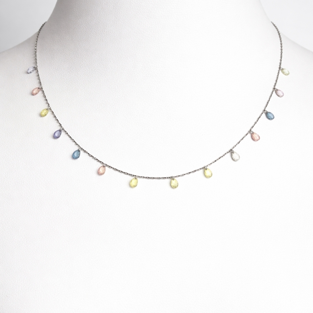Old Navy Multicolor Teardrop Necklace